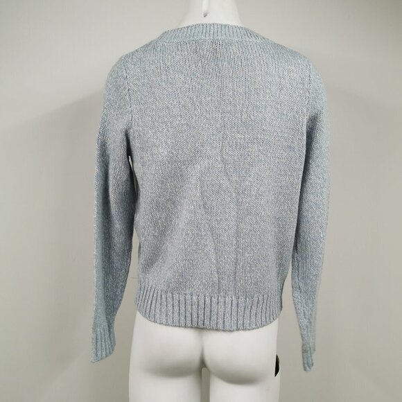 H&M Divided Knit Blue Sweater - Picture 3 of 4